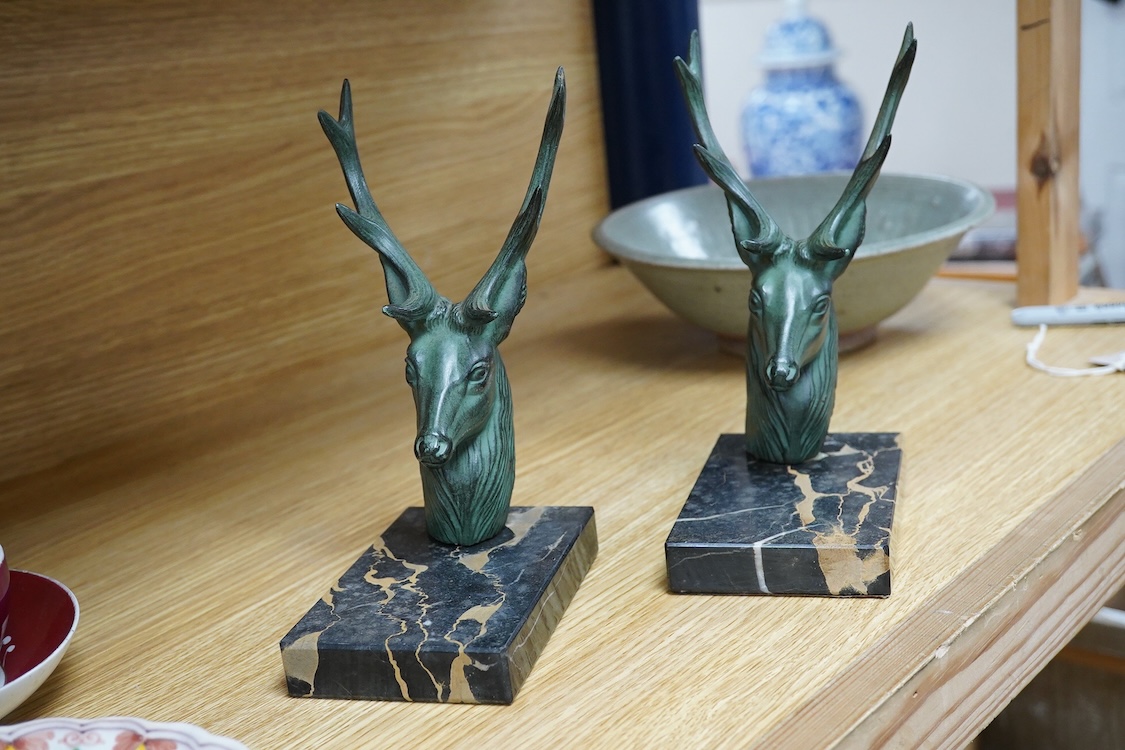 A Beswick model of an elephant and a Staffordshire jug, c.1840, largest 34cm wide